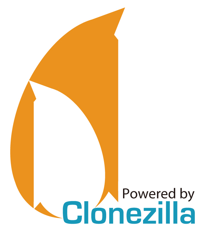 clonezilla disk clone logo
